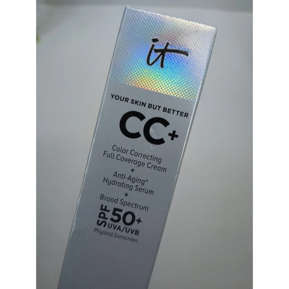 NEW IN BOX🥰It Cosmetic CC+ Color Correcting Full Coverage Cream SPF 50+ EXP2/26